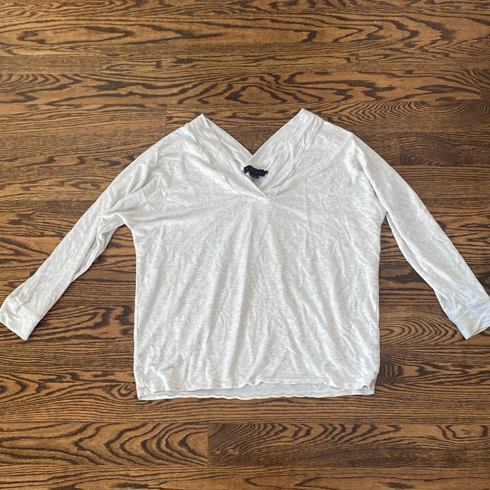 Hatch The Visitor Top, Color Oat Melange, Size 1 (M)